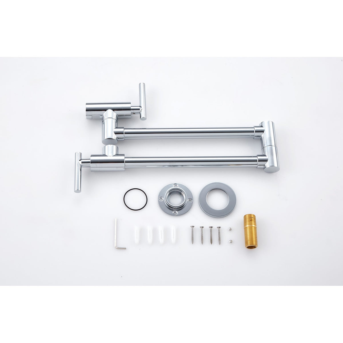 Wall Mount Folding Kitchen Pot Filler Faucet