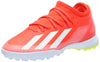 adidas Unisex X Crazyfast League Turf Sneaker Solar Red/White/Team Solar Yellow 7.5 US Men