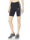 adidas Womens Essentials 3-Stripes Bike Shorts Legend Ink/White Medium