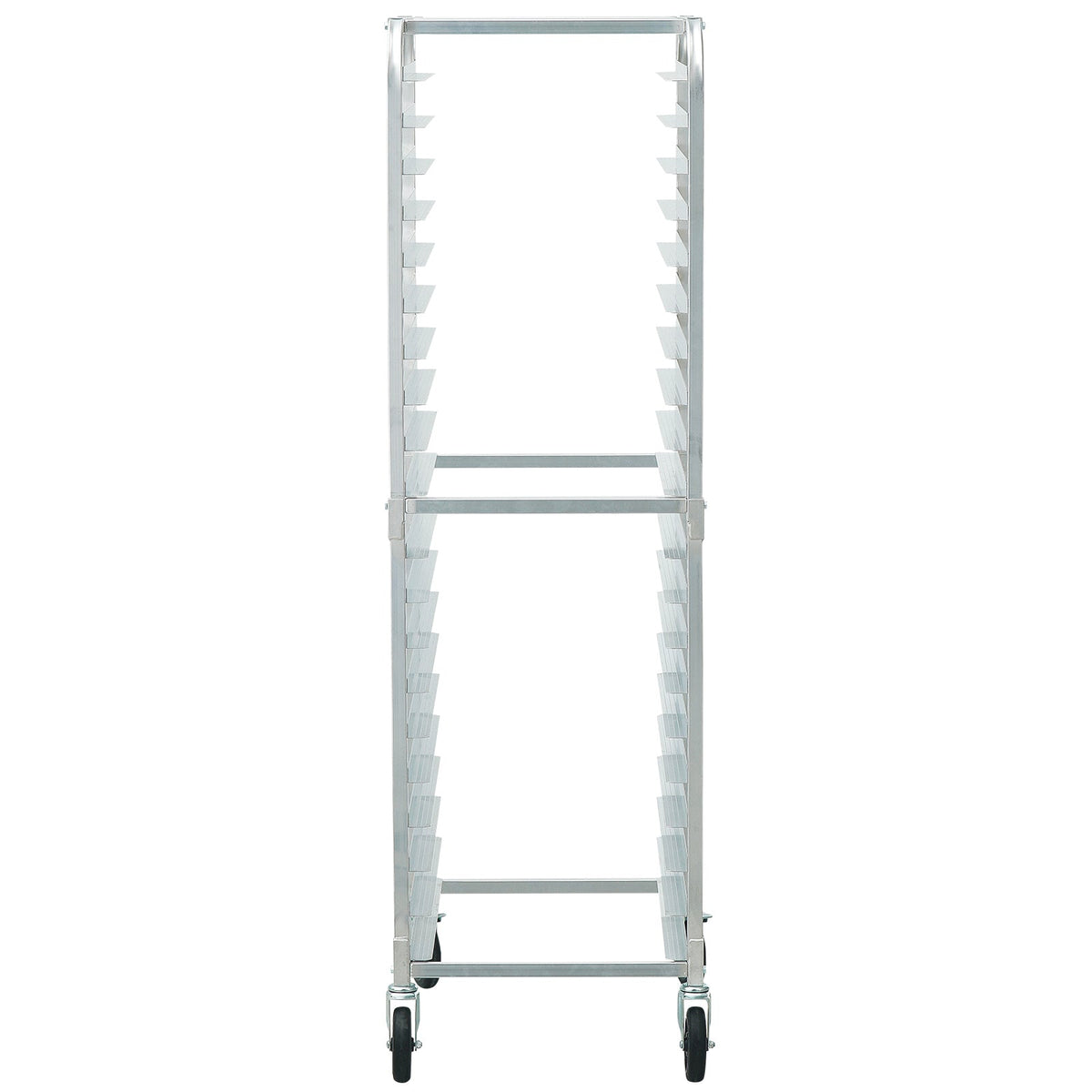 Bun Pan Rack, 20-Tier Commercial Bakery Racks with Brake Wheels, Aluminum Racking Trolley Storage for Half & Full Sheet, Speed Rack For Kitchen Home, Bread Baking Equipment, 26'L x 20.4'W x 70'H