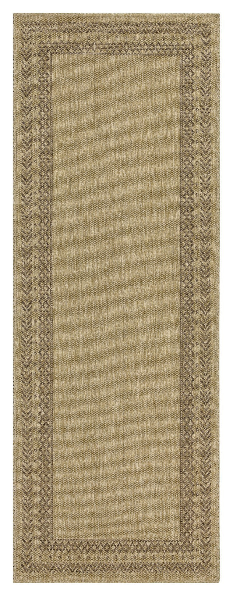 Earth GC_NTL1007 Jute/Mocha 7 ft. 10 in. x 10 ft. 3 in. Indoor/Outdoor Area Rug