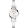 Bulova Marc Anthony Ladies Modern Diamond Silver Stainless Steel Bangle Bracelet WatchSilver White Dial Style: 96P241