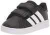 adidas Grand Court Sneaker Black/White/White 1 US Unisex Little Kid