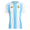 adidas Mens Argentina 2024 Home Fan Jersey White/Blue Burst Medium