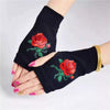 Sailor Dance Gloves Female Willow Nails Fingerless Gloves With Drill
