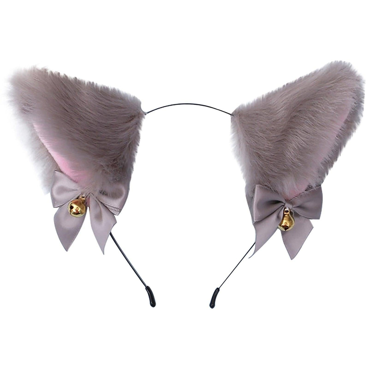 15 Colors Beautiful Masquerade Halloween Cat Ears Cosplay Cat Ear Party Costume Bow Tie Bell Headwear Headband Gorgeous Hair Accessories For Women