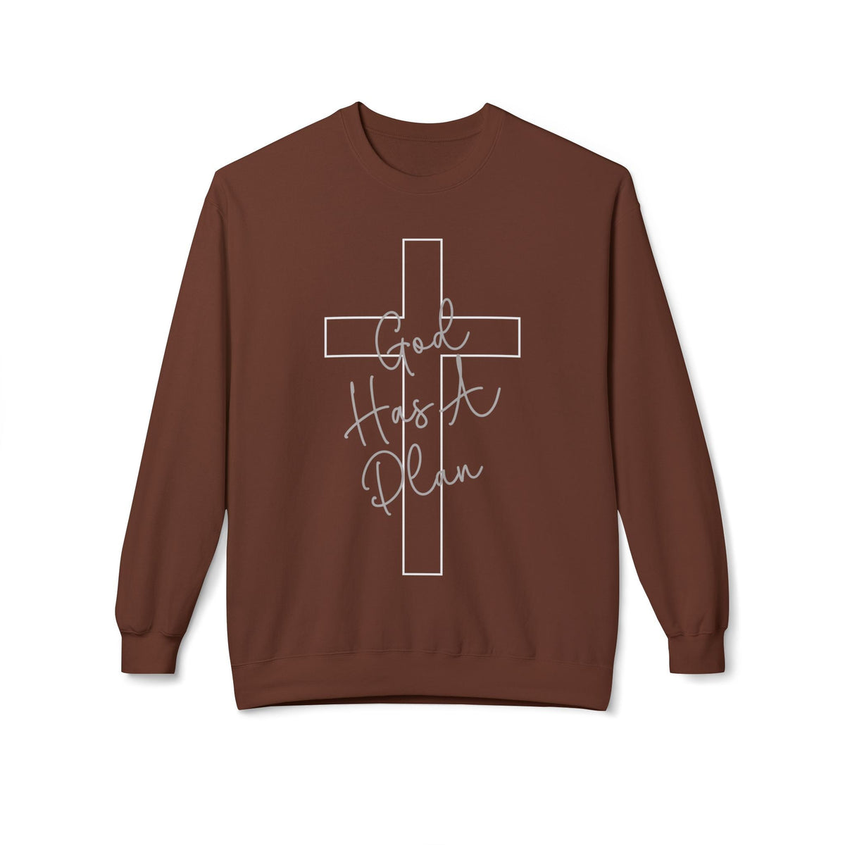 God Has a Plan Crewneck Sweatshirt – Jeremiah 29:11 Christian Pullover
