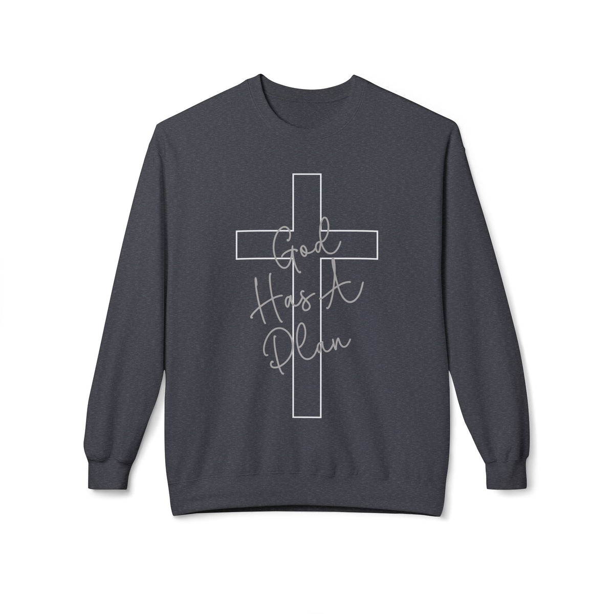 God Has a Plan Crewneck Sweatshirt – Jeremiah 29:11 Christian Pullover
