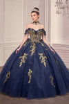 Ladivine 15728 Off Shoulder Quinceanera Ball Gown