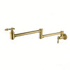 Wall Mount Folding Kitchen Pot Filler Faucet