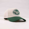 Common Hype Luxe Frame Snapback Hat Cream / Green