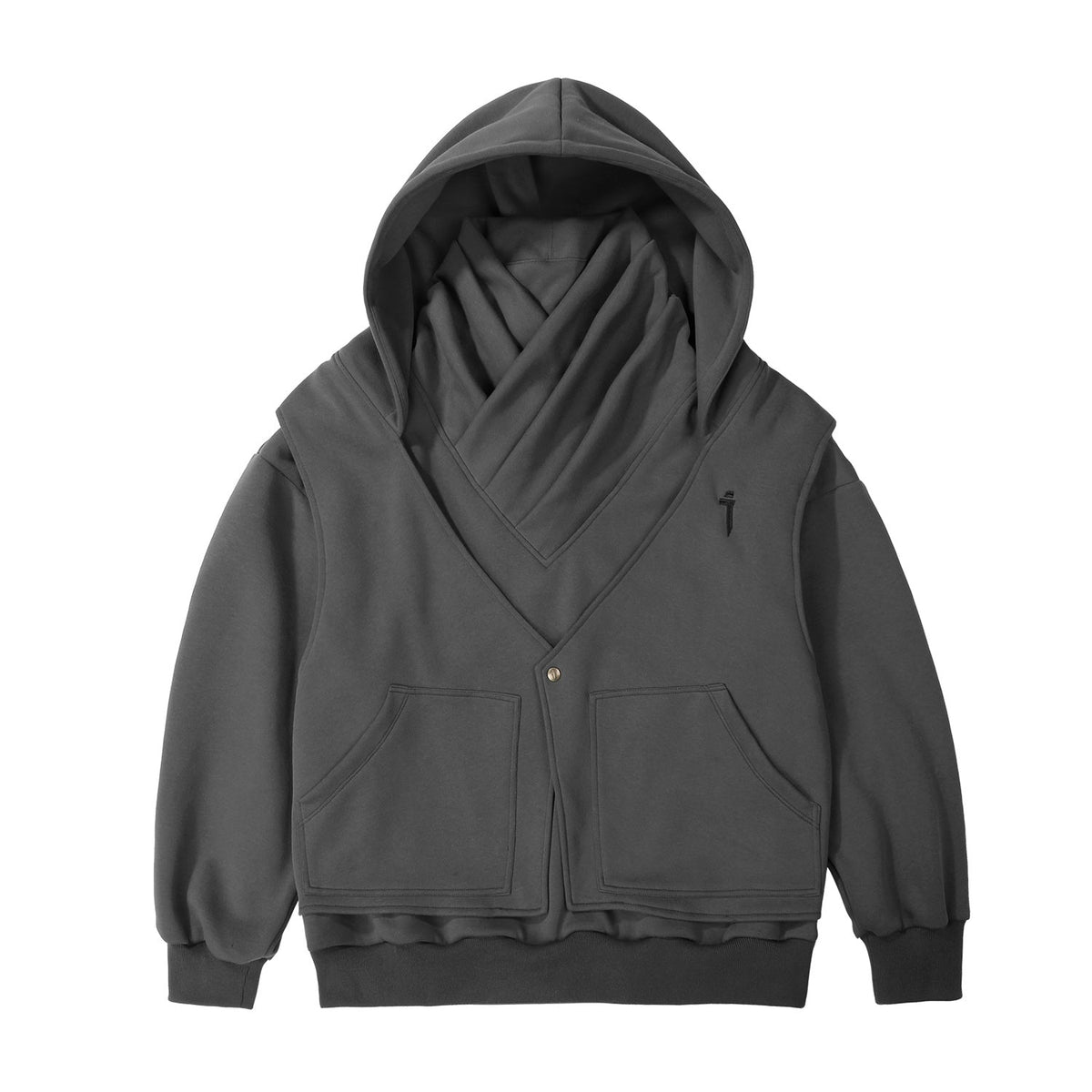 HiH57 Grey Assassin Hoodie