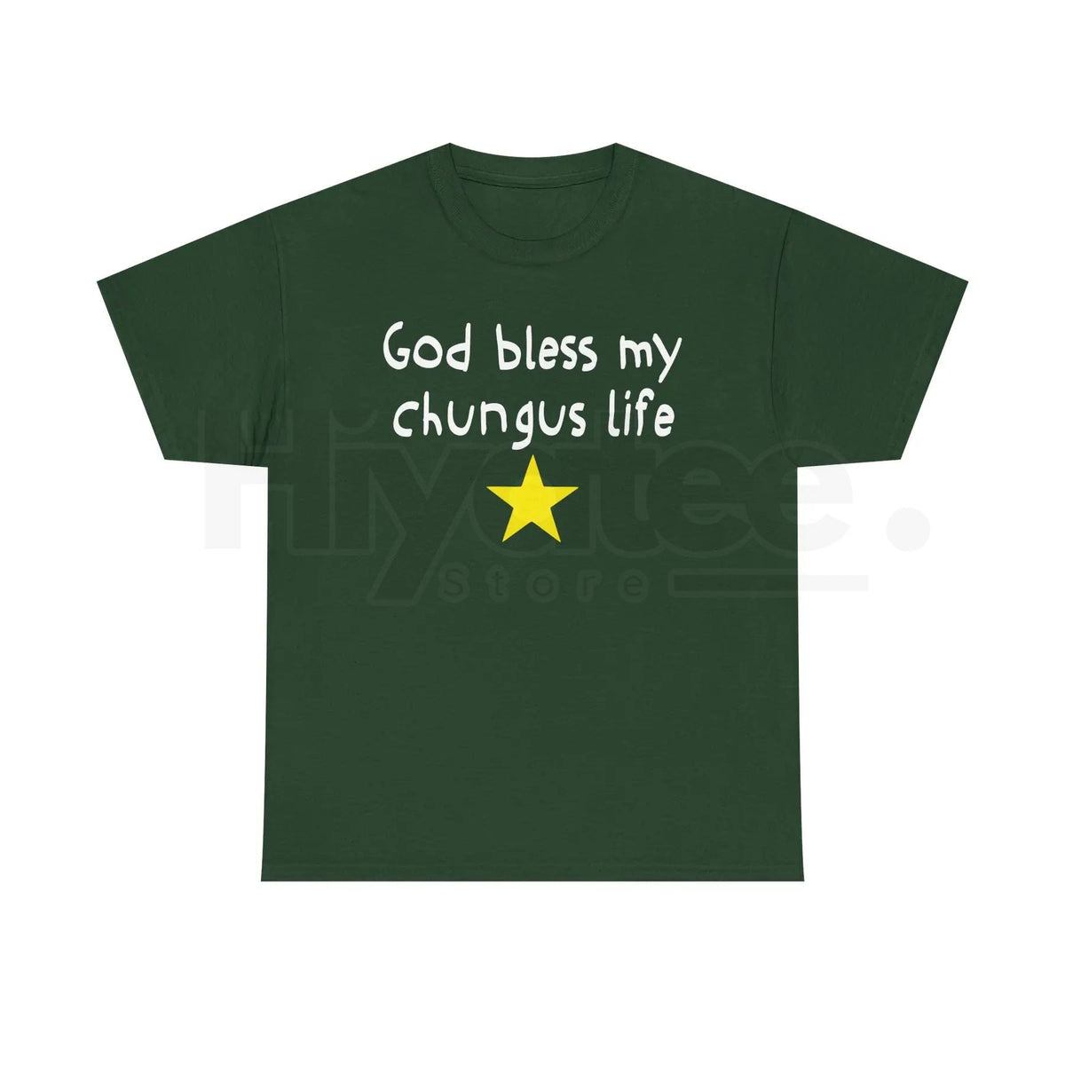 "God Bless My Chungus Life" Funny Meme T-Shirt – 100% Cotton Graphic Tee