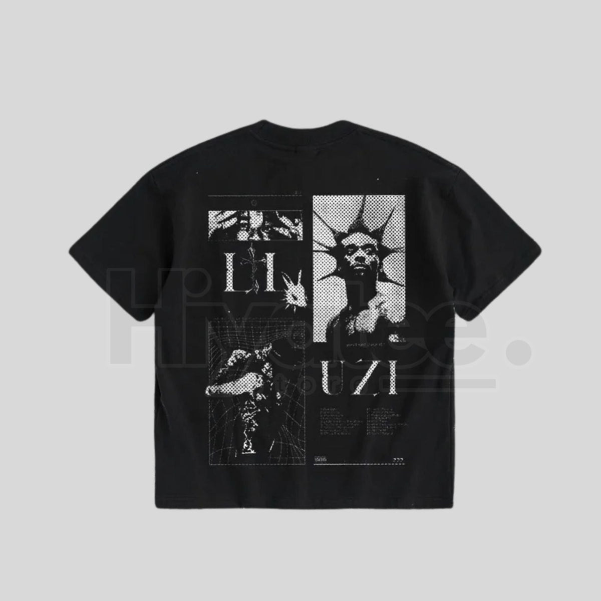 MONO "Uziii" Double-Sided Heavy Cotton Graphic Tee – Vintage Rap & Hip Hop Streetwear