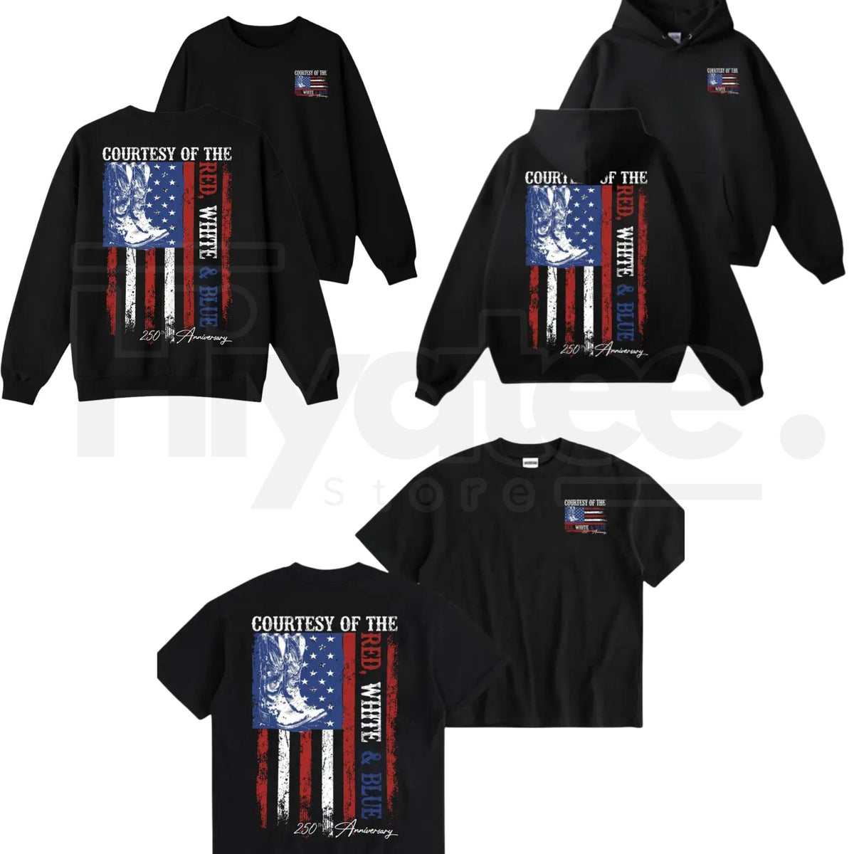 "Courtesy Of Red White & Blue" 250th Anniversary – Patriotic Country Music