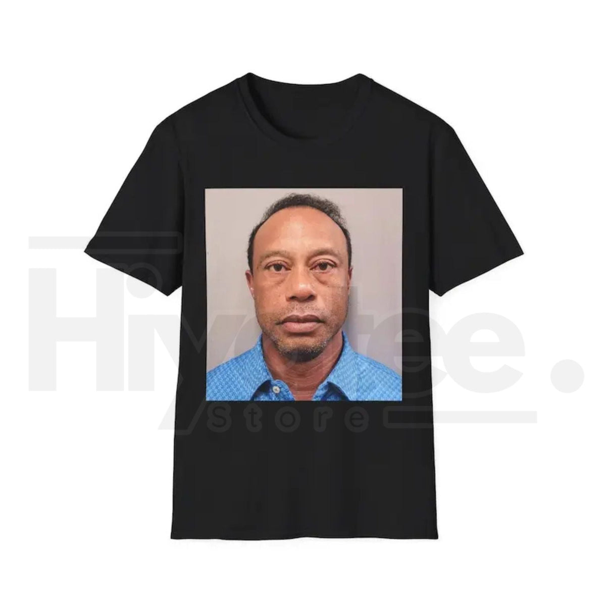 "Tiger Woods Mugshot 2026" – Funny Golf Fan Legend Graphic Top