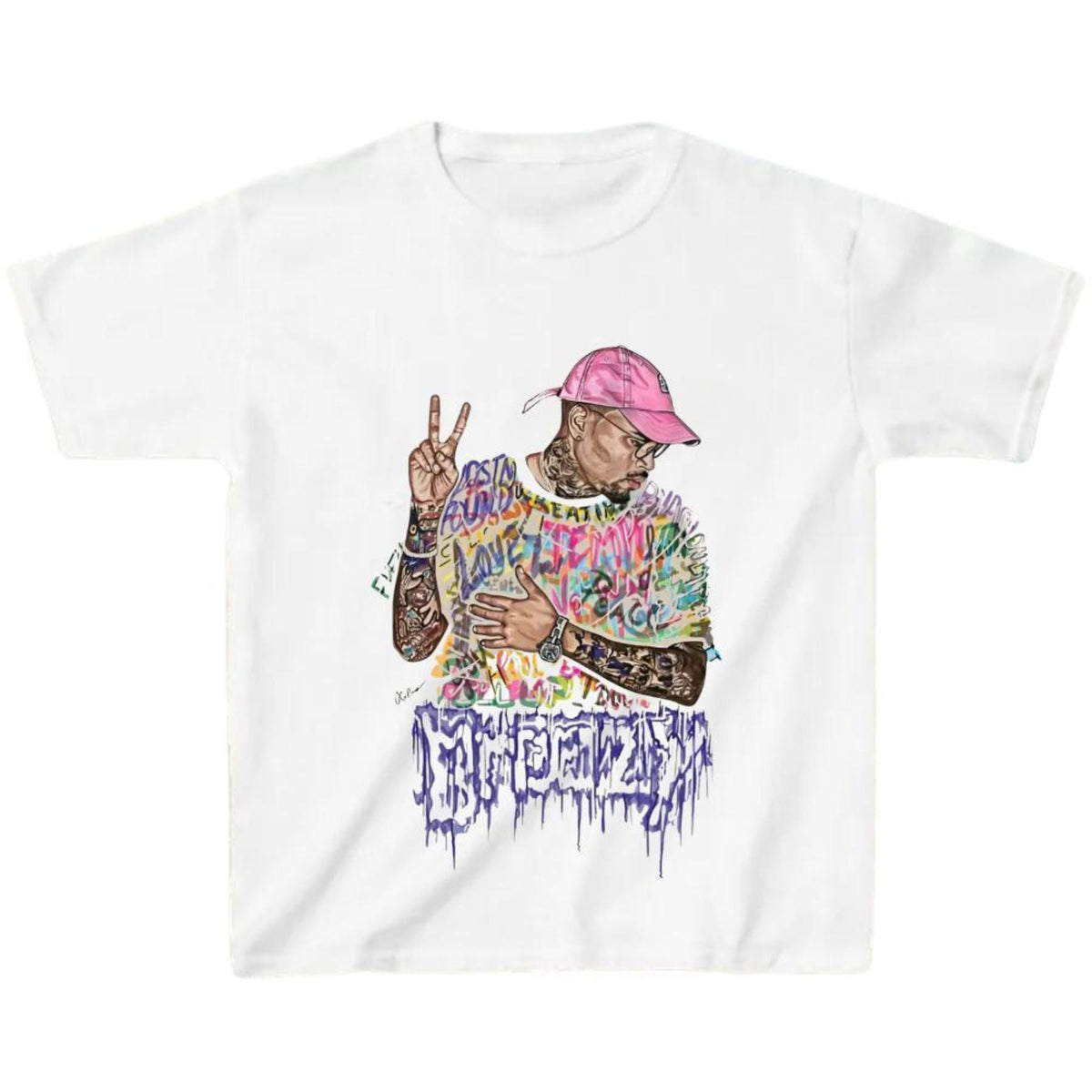 Men's Breezy Bowl Tee - Streetwear Hip-Hop Graphic Shirt, Urban Music Apparel