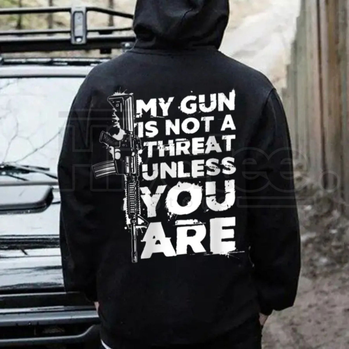 "My G Is Not A Threat Unless You Are" Hoodie
