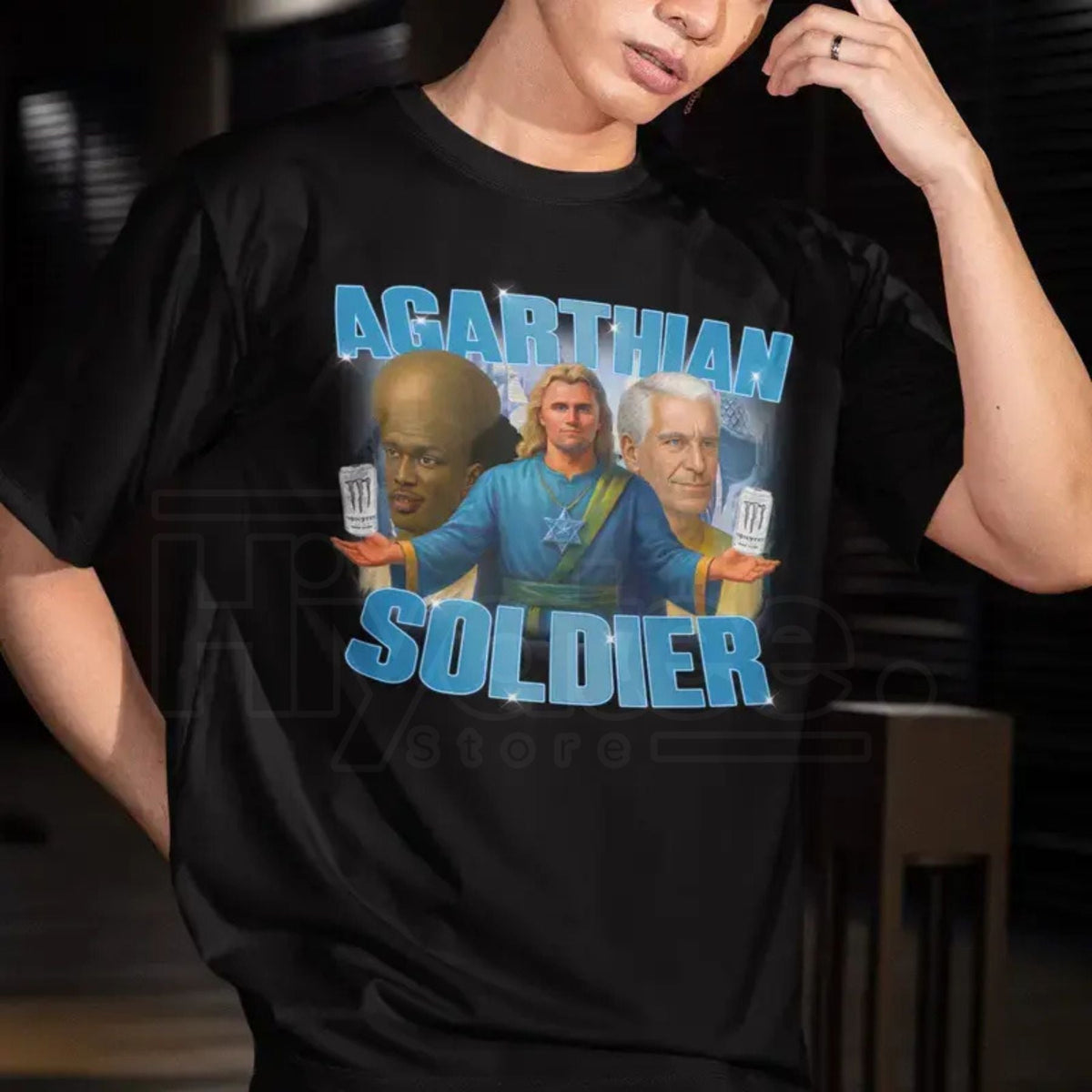 Agarthian Soldier T-Shirt – Funny "Welcome to Agartha" Kirkifie Graphic Tee