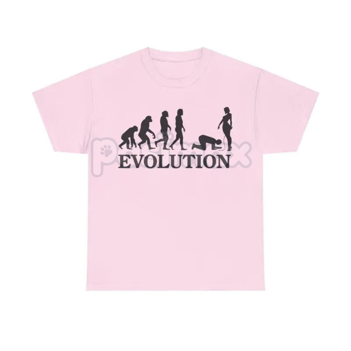 "Evolution Simp" Funny Graphic T-Shirt - Absurdist Meme Culture Unisex Cotton Tee, Ironic Statement Shirt