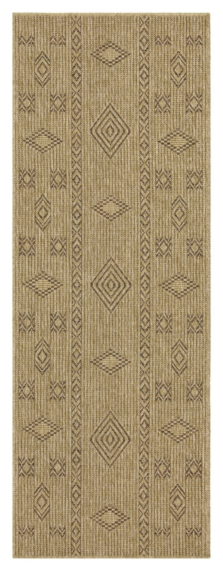 Earth GC_NTL1002 Jute/Mocha 7 ft. 10 in. x 10 ft. 3 in. Indoor/Outdoor Area Rug