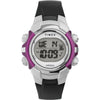 Timex Mens Digital 33mm Watch - Black Band Digital Dial Black Case