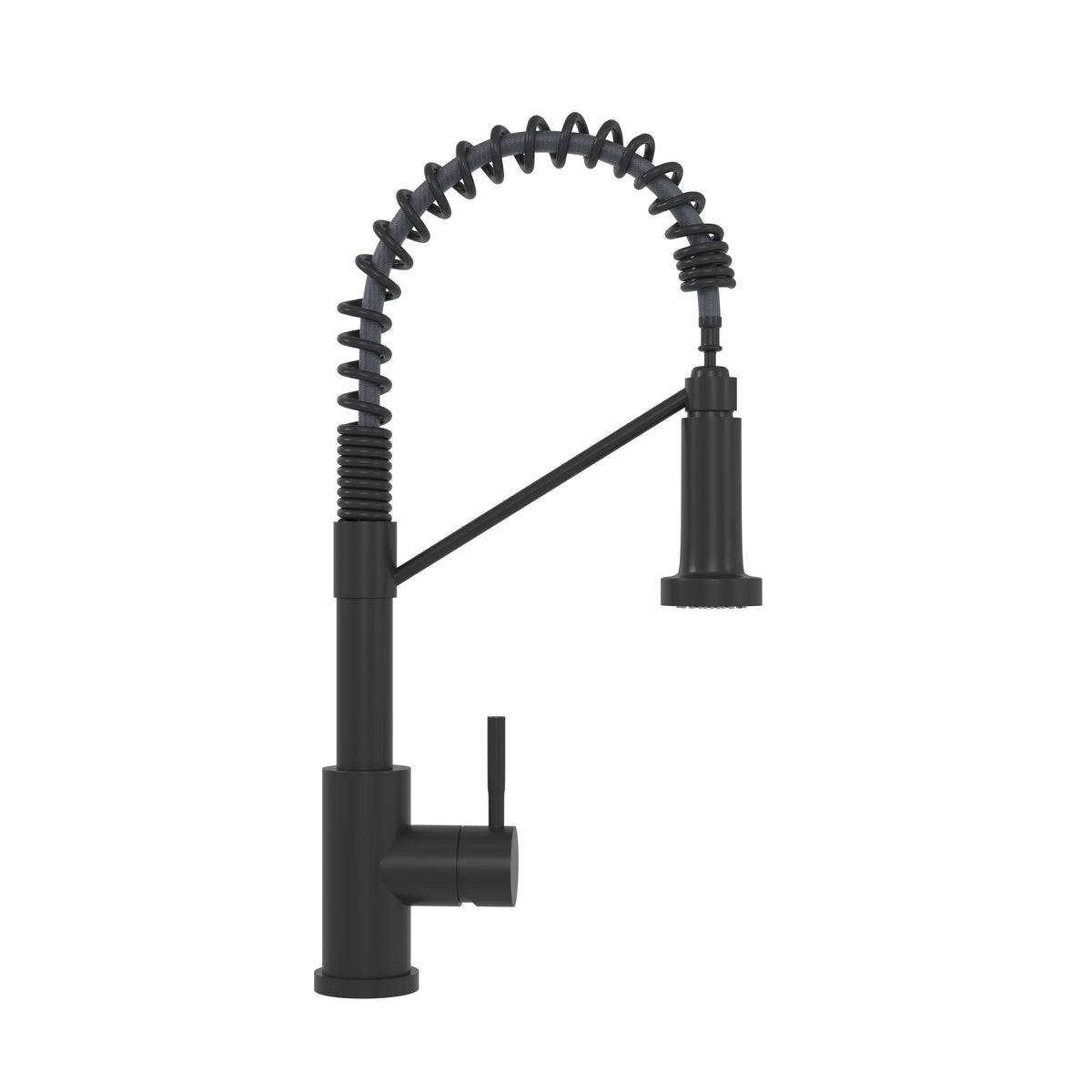 Bothwa Home CUPC Certified 19' Single Handle Kitchen Faucet (Matt Black Finish)