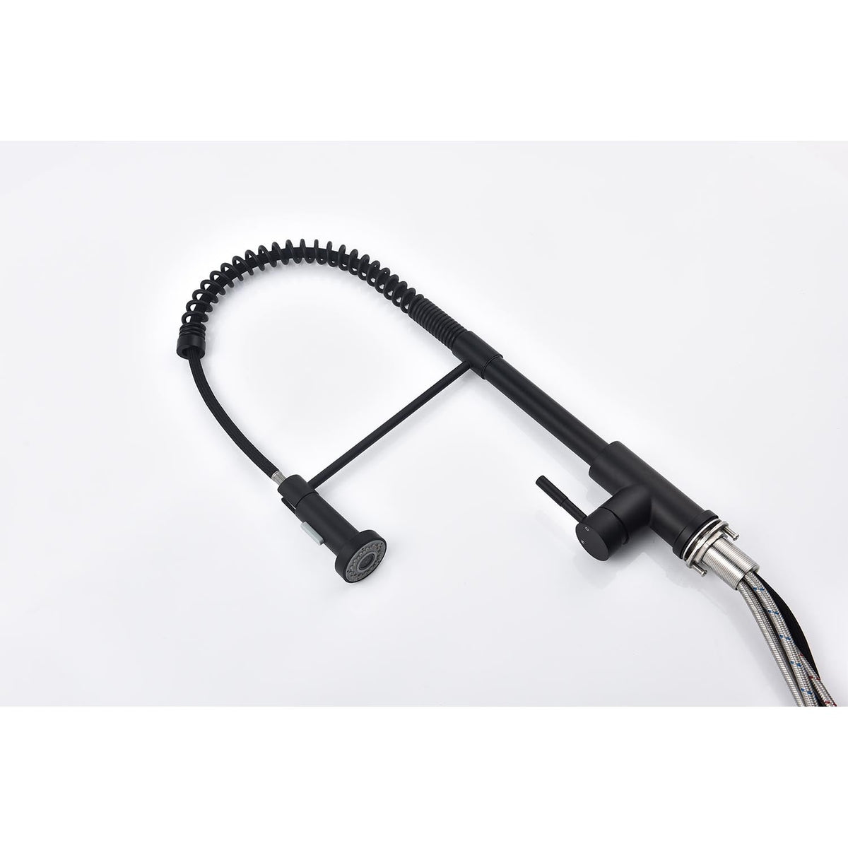Pull down Single Handle Spring Kitchen Faucet