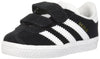 adidas Originals Unisex-Baby Gazelle Running Shoe Black/White/White 10Toddler
