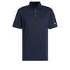 adidas Mens Ultimate365 Solid Polo Shirt Collegiate Navy Large
