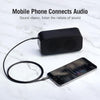 2.5mm to 3.5mm Aux Audio cable Jack For Car Smart Phone Speaker Headphone Moible Phone