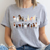 Goat Lovers Farm Animal Illustration Breeds Vintage Style Artwork With Bold Graphics Graphic Tee