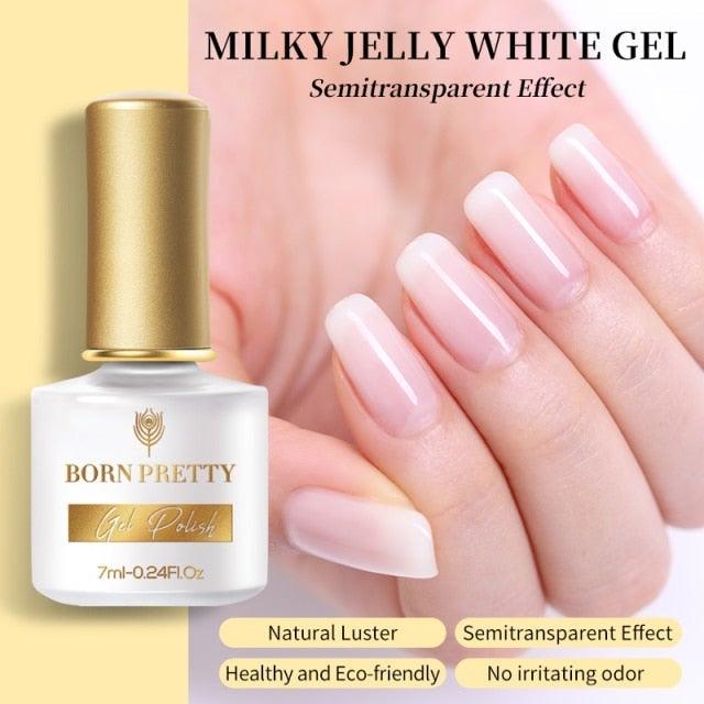 2021 New Womens Colorful Nail Gel Polish Modern Glitter Pink Purple UV Diamond Stylish Design Nail Colors Gel