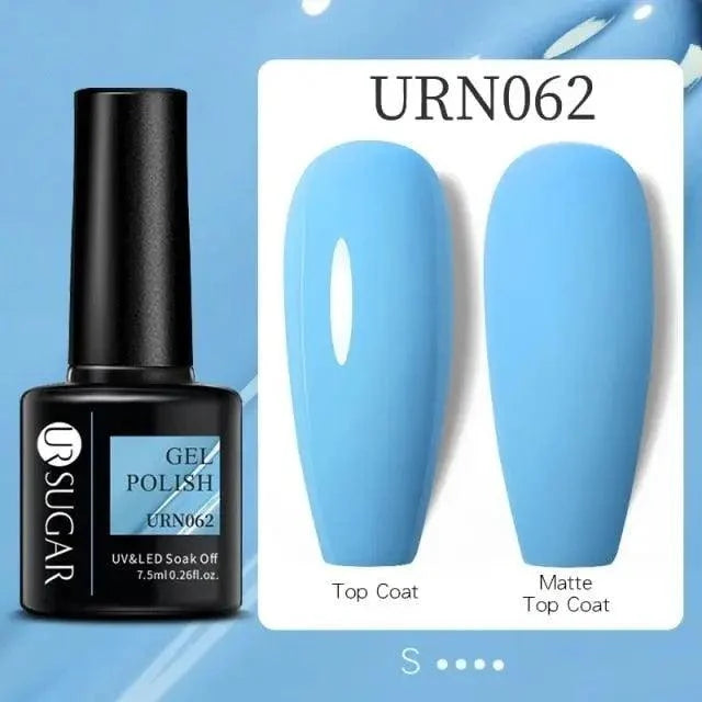 TREND Matte 7.5ML Nail Gel Polish Base Matte Coat UV LED Home Manicure Luxury Matte Design Luxury Nail Gel For Womens and Girls