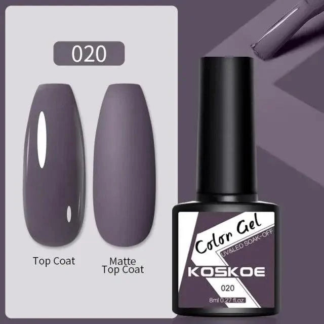 Spring Summer Nail Gel Polish Colorful UV LED Diamond Stylish Glossy and Matte Fashion Design For Womens