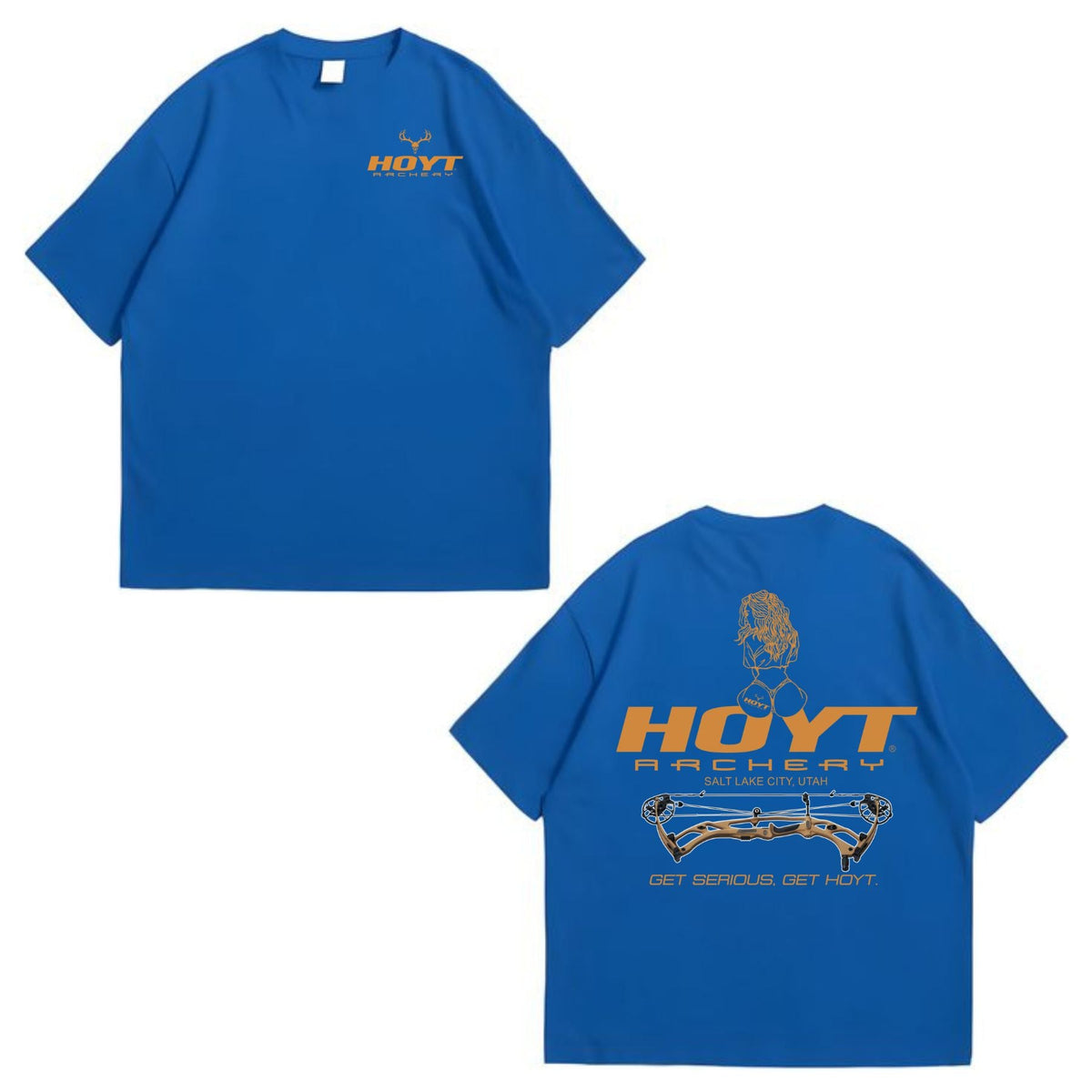 2025 "Sexy Girl" Hoyt Archery T-Shirt - Unisex Bowhunting Graphic Tee, Bold Fan Merch, Gift for Archery Lovers
