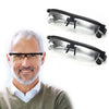 Flex Focal Adjustable Glasses Dial VisionFlex Focus Adjustable Glasses Dial Vision Adjustable Vision Eyeglasses Near and Far Sight For Men And Women-2pcs