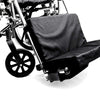 Hermell Products WC2218 Padded Wheelchair Foot Rest 1 Count (Pack of 1) Black