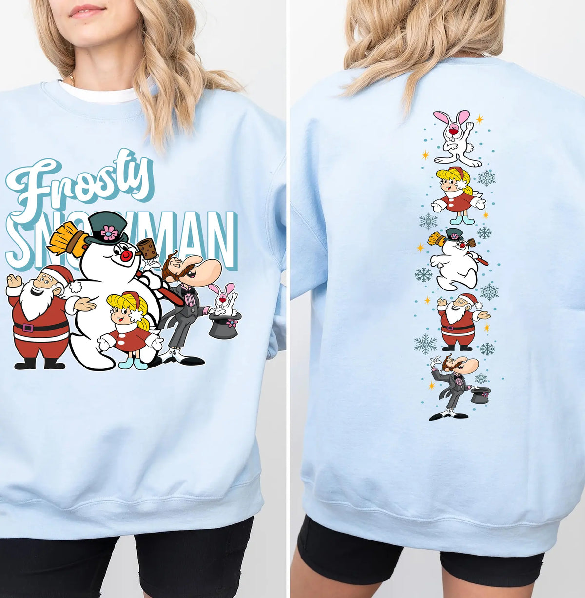 Vintage Frosty The Snowman Sweatshirt – Retro Christmas Holiday Crewneck