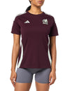 adidas Womens Standard Mexico 2024 Home Fan Jersey Dark Burgundy