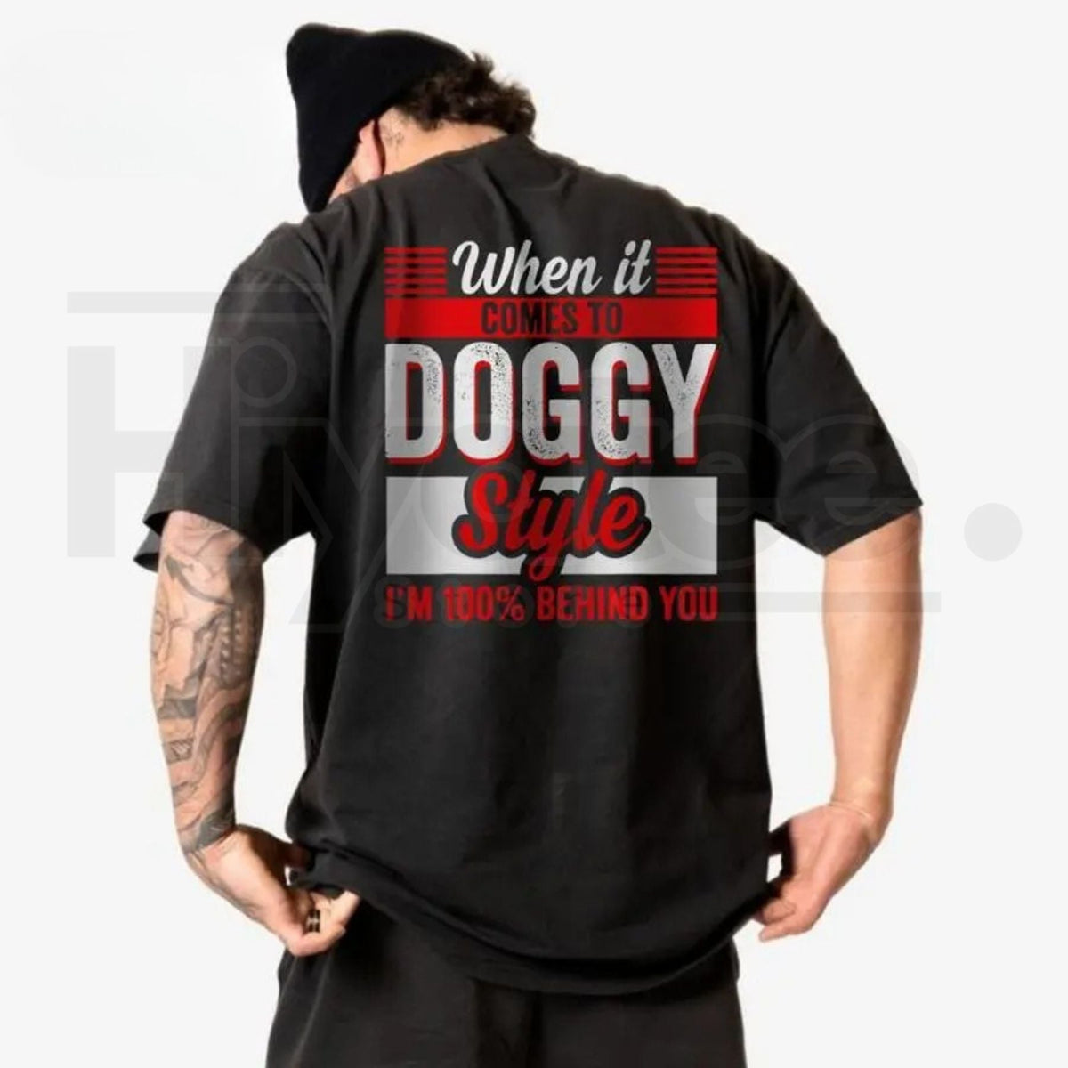 "When It Comes To Style" Vintage Graphic T-Shirt – Retro Letter Print Back Sided Tee
