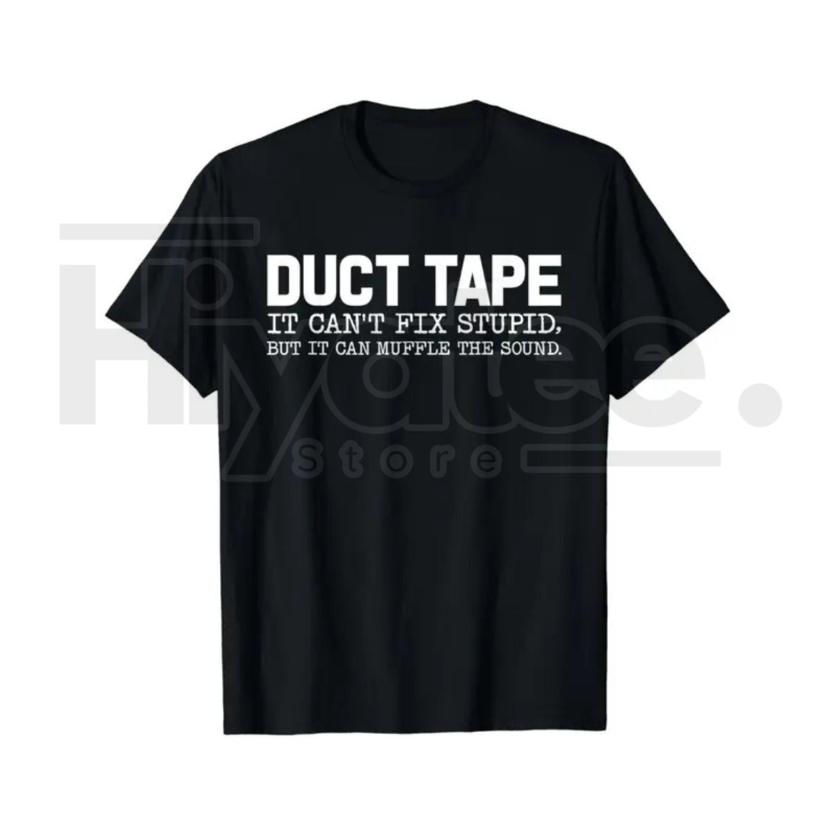 "Duct Tape Fixes Everything" – Funny Sarcastic Men’s Graphic Top