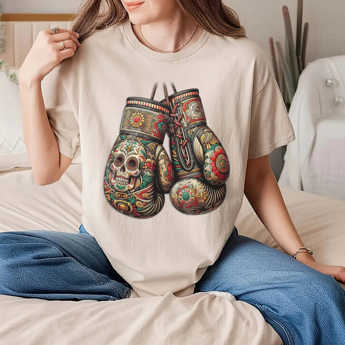 Aztec Mayan Fighter T-Shirt - Vintage Mexican Boxing Apparel, Bold Graphic Tee