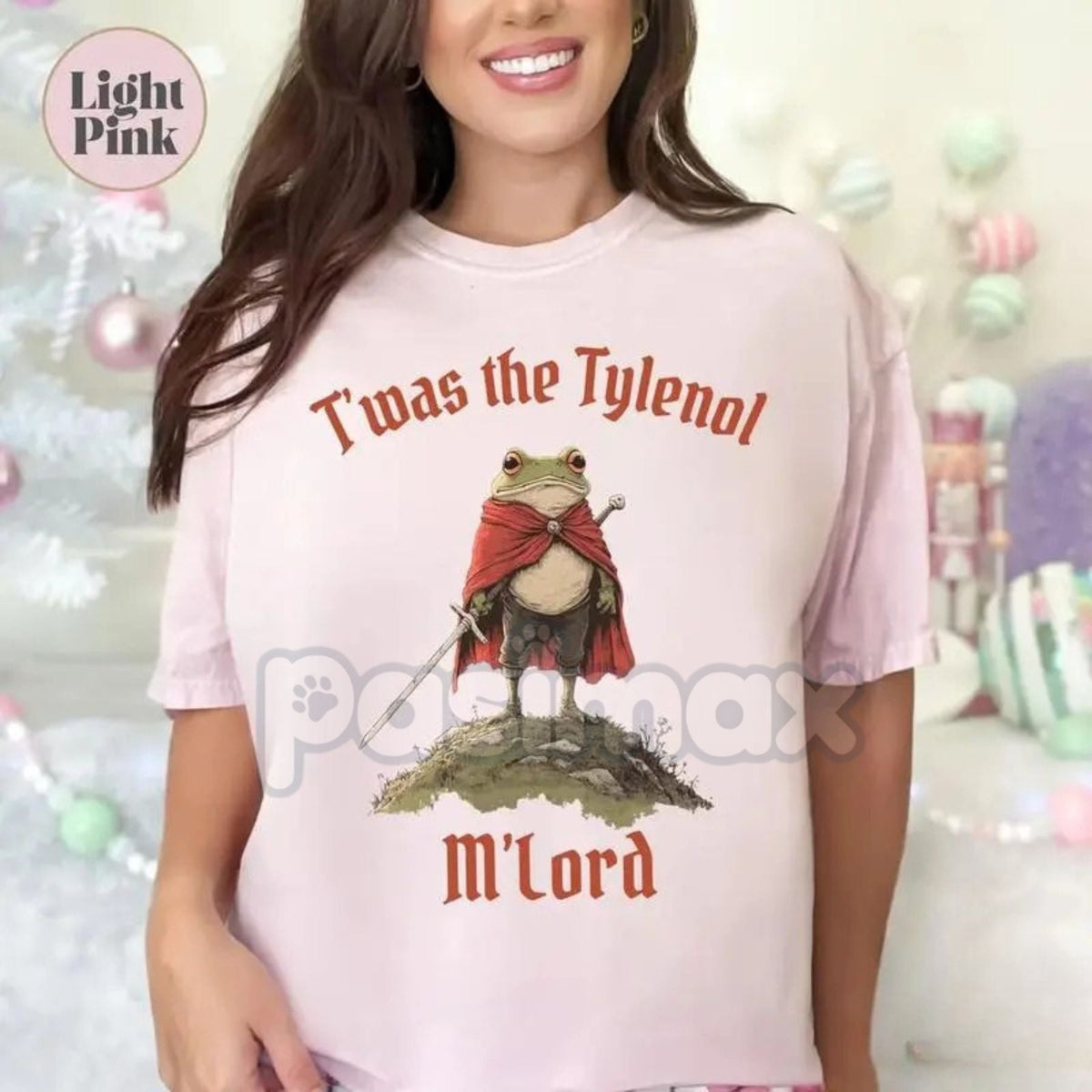 "Twas the Tylenol M'lord" Funny Meme T-Shirt - Anti RFK Jr Liberal Graphic Tee, Anti Trump Slogan Shirt, Unisex Political Humor Apparel
