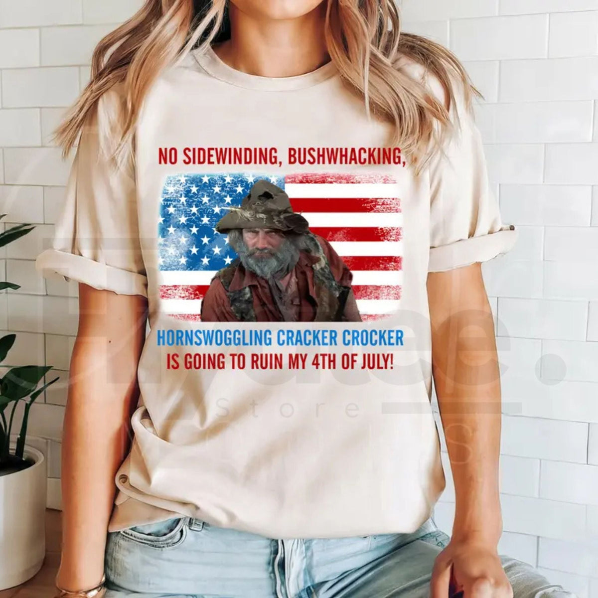 "I’m Your Huckleberry" Classic Western – 250th USA Anniversary Patriotic Graphic
