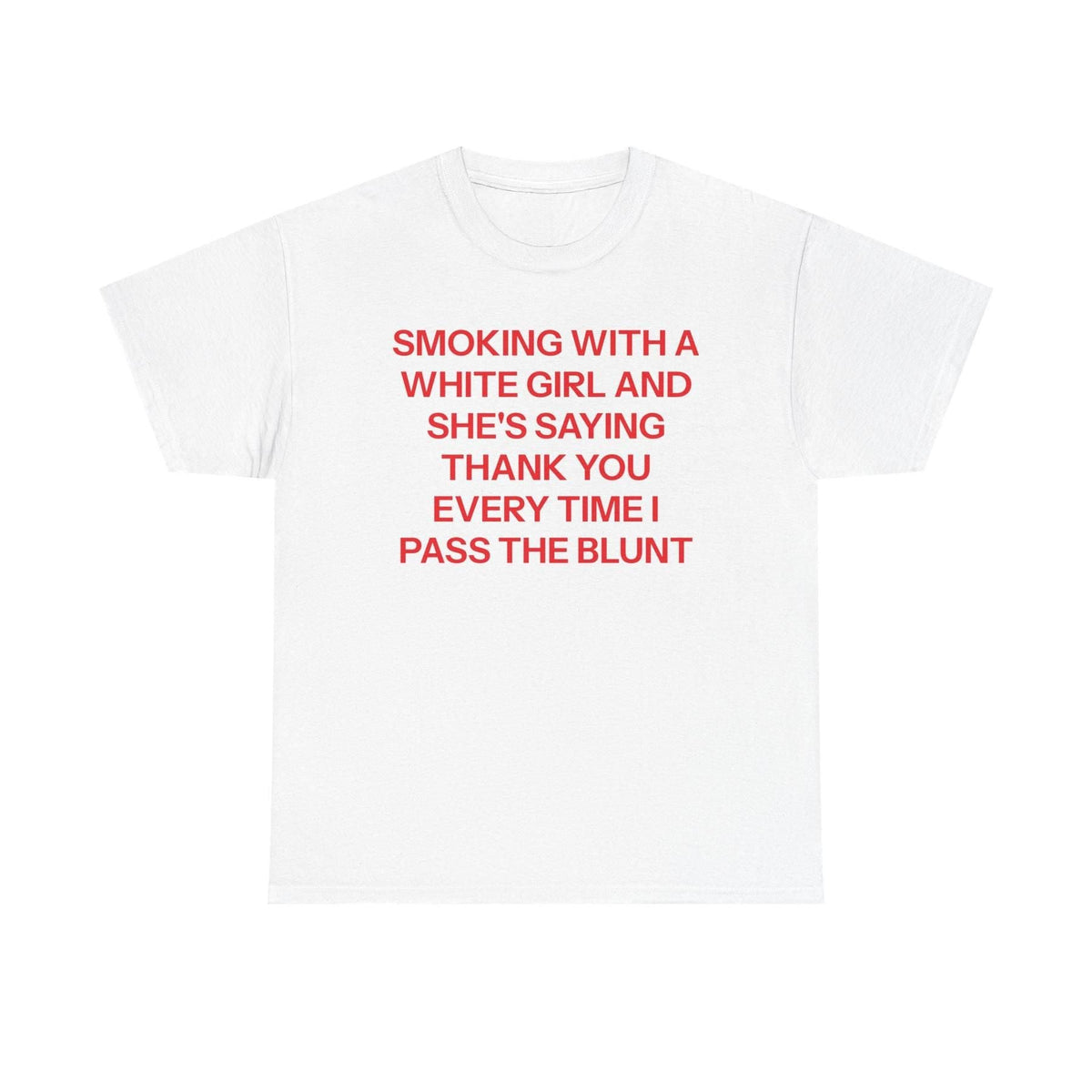 "She's Saying Thank You" T-Shirt - Funny Internet Meme Tee, Viral Humor Graphic Shirt