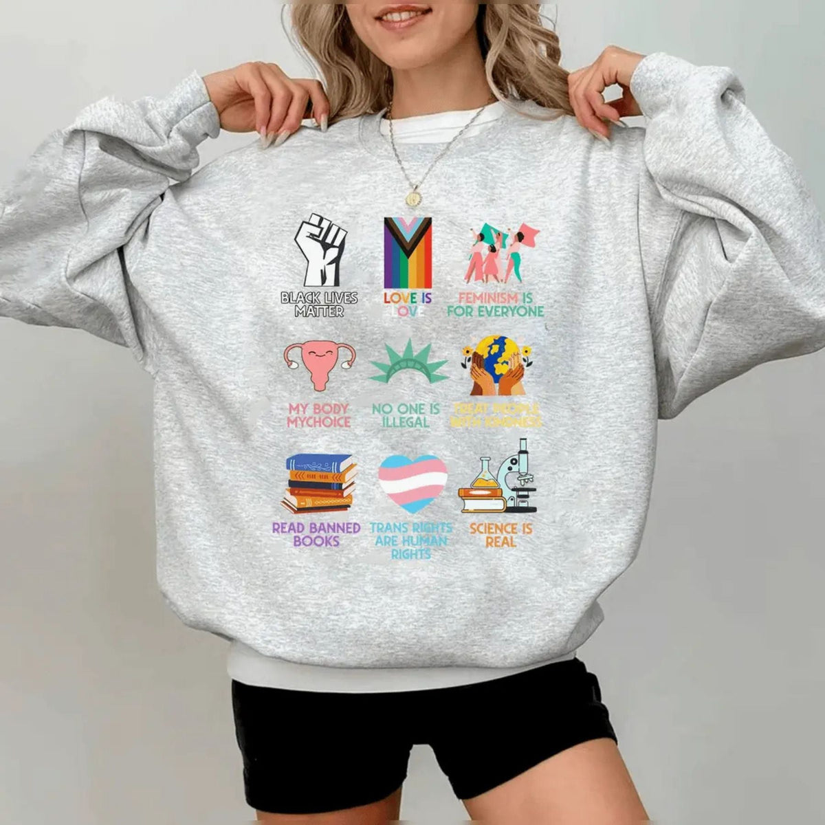 Idaho Teacher "Everyone is Welcome Here" Sweatshirt – Inclusion & Equality Top
