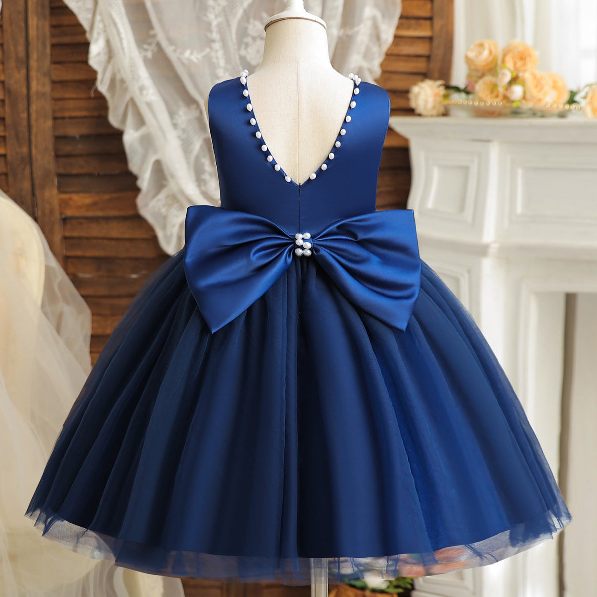 Luxury Girls First Birthday Dress for Newborn Baby Toddler for Princess Great for Parties and Carnivals Girl Party Prom Gown Clothing Wear 1-5 years