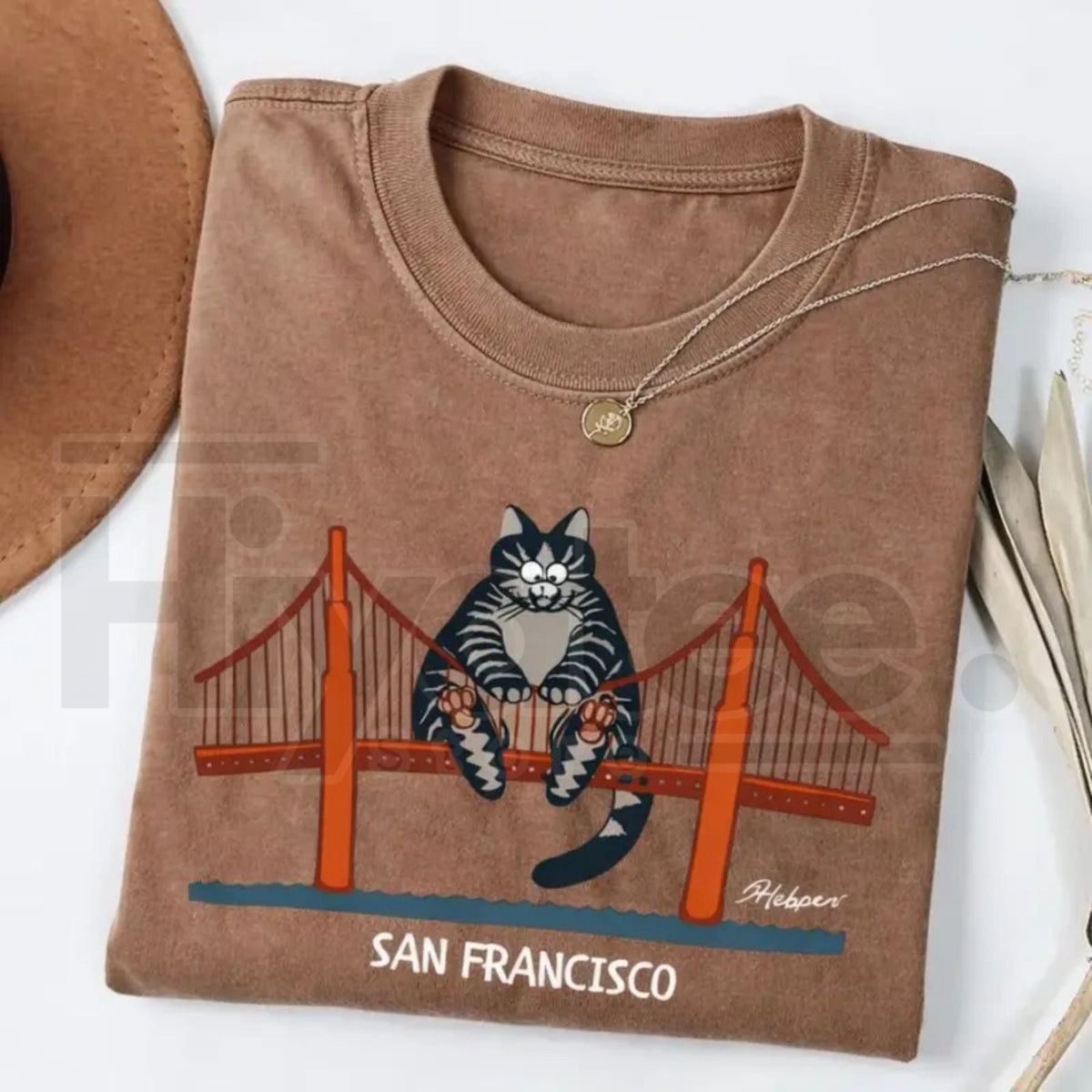 "Cat In San Francisco" – Golden Gate Bridge Popular Movie Parody Top