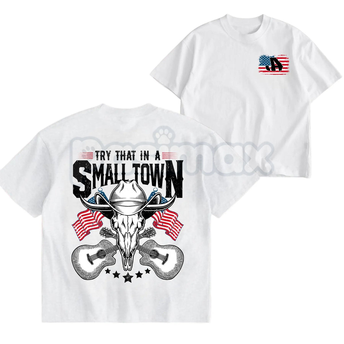 Try That In A Small Town Hoodie – Vintage Country Music JA Shirt & Retro Western Movie Sweatshirt